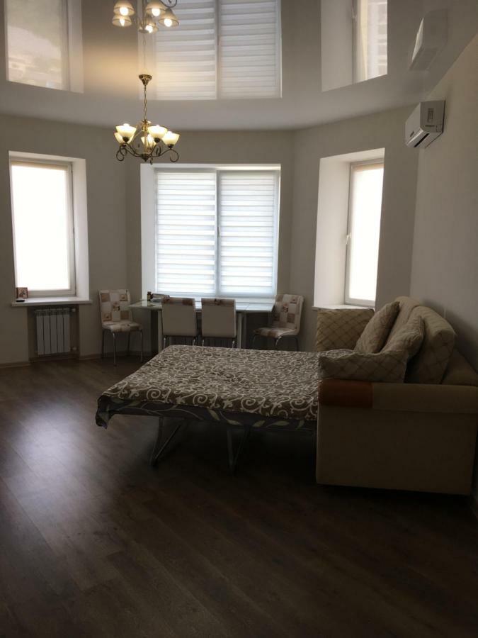 Apartamento Flat with the sea view Chornomorsk Exterior foto